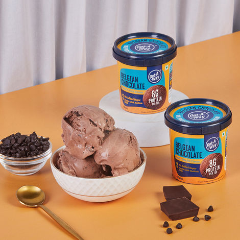 Get-A-Way Belgian Chocolate Ice Cream Cup