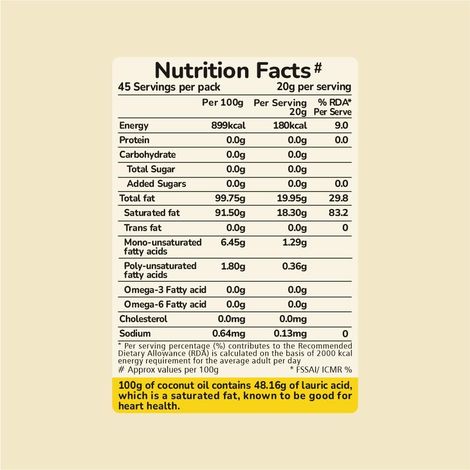 Akshayakalpa Organic Coconut Cold Pressed Oil (Nariyal Oil)