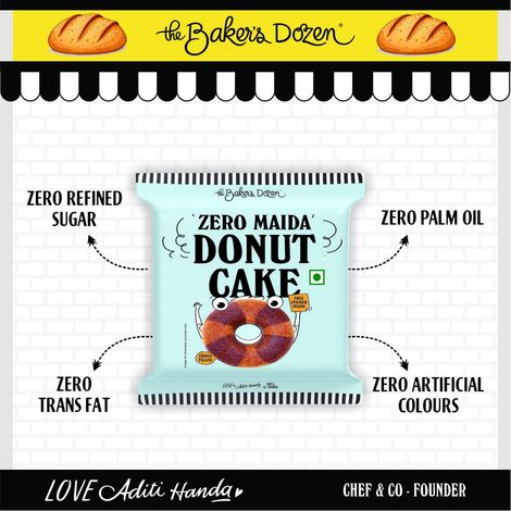 The Baker'S Dozen Zero Maida Donut Cake