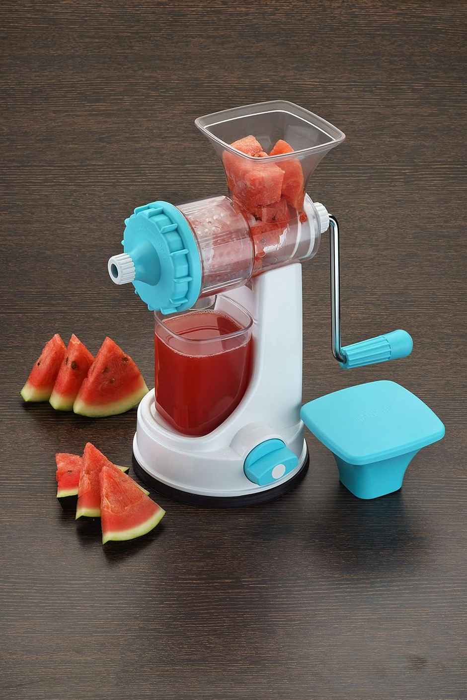 Ganesh Fruit & Vegetable Steel Handle Juicer, Blue