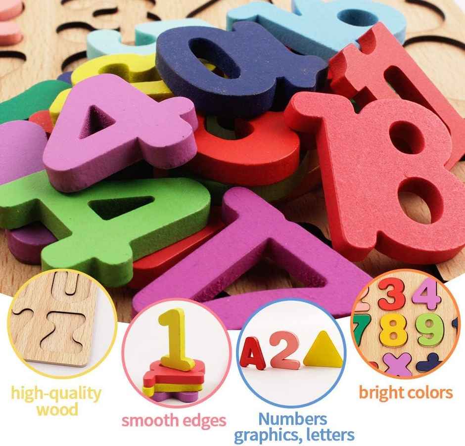 Storio 3-in-1 Wooden Puzzle Set | Early Learning Toddler Puzzles