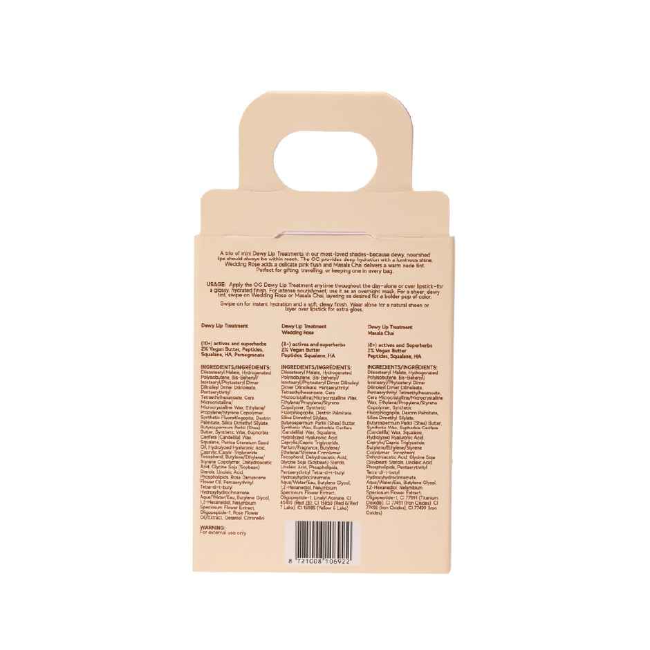 inde wild Dewy Lip Treatment Mini's Kit