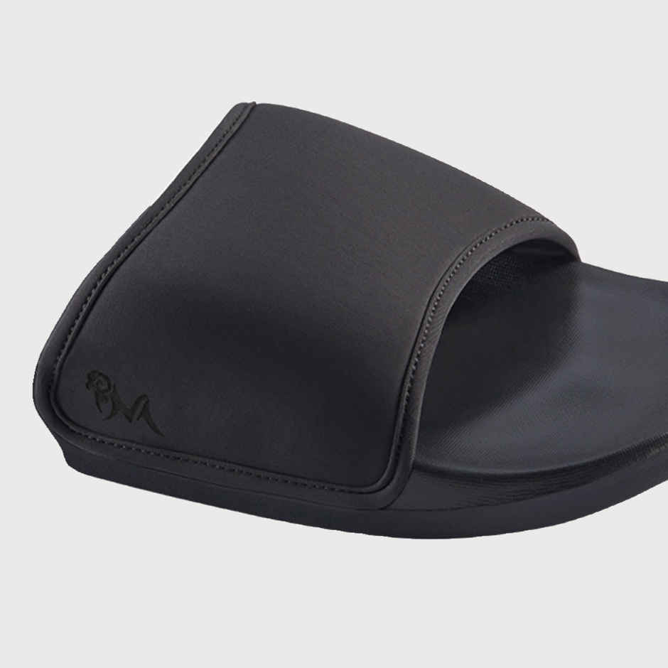 Neemans Unisex Eco Slides - Coal Black | UK 6