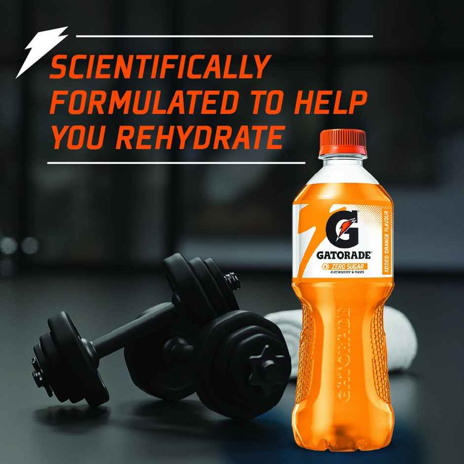 Gatorade Orange Zero Sugar Energy Drink Combo