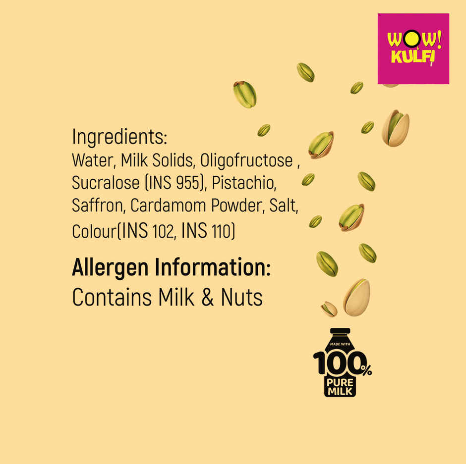 Wow! Kesar Pista Kulfi