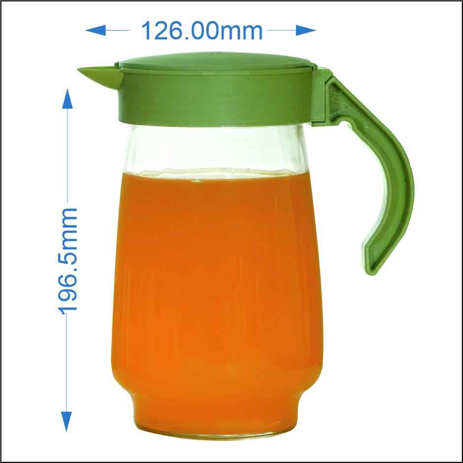 Yera Volga Juice Set - 1 pcs Jug 1700 ml And 6 pcs Tumblers 210 ml (Each)