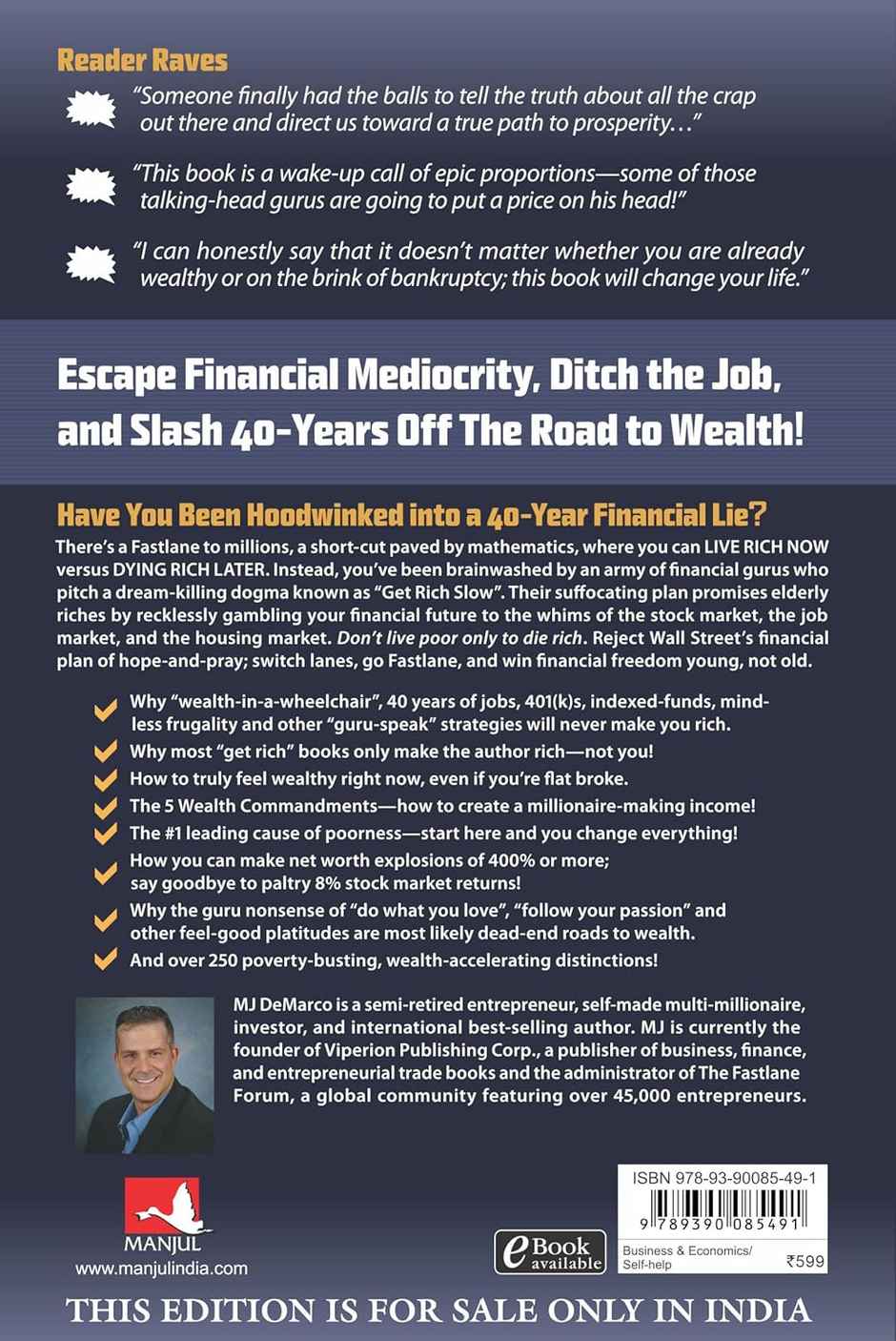 The Millionaire Fastlane: Crack the Code to Wealth and Live Rich for a Lifetime
