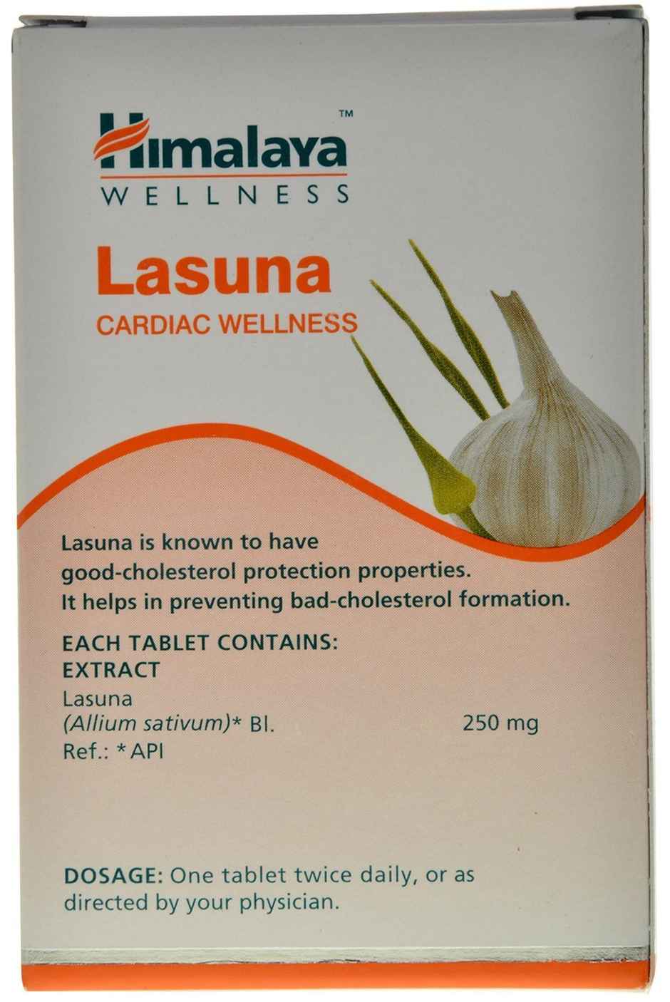 Himalaya Wellness Pure Herbs Lasuna Cardiac Wellness Tablet
