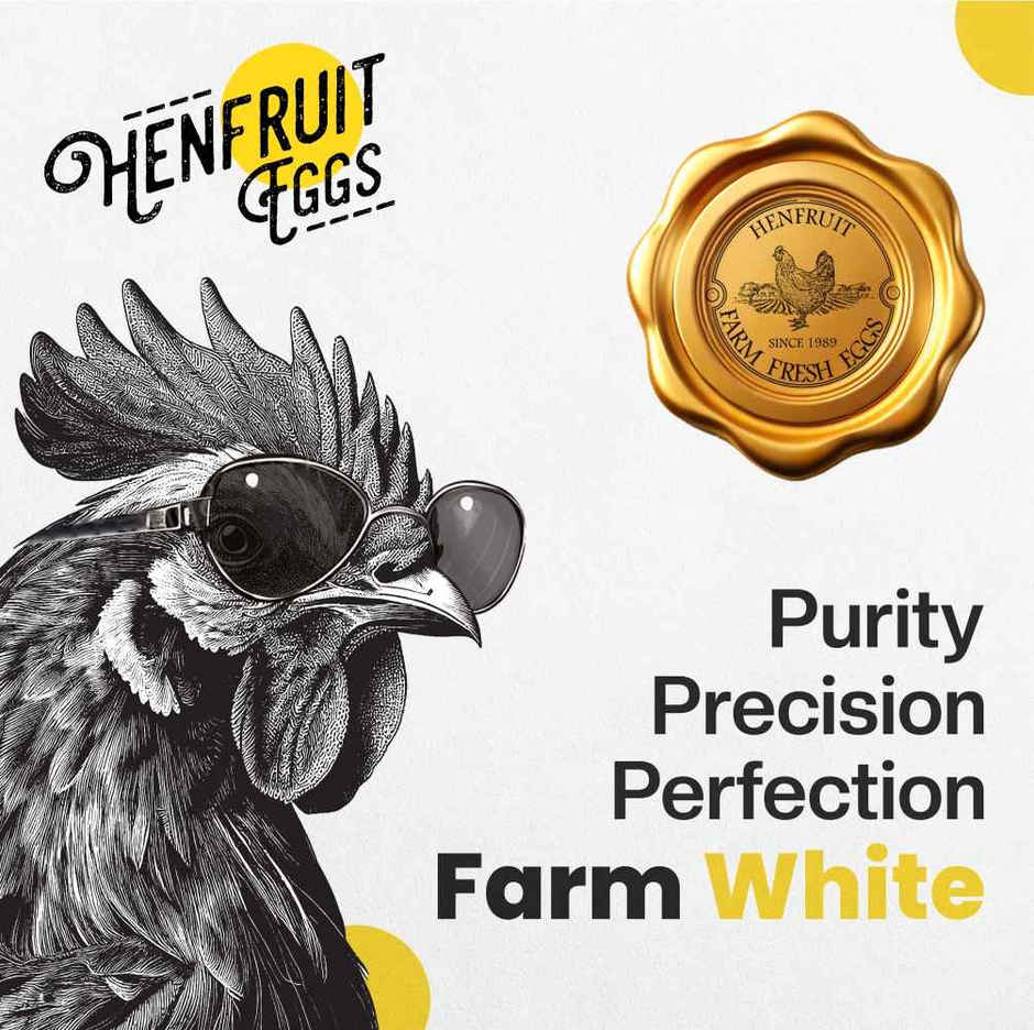 Eggs By Henfruit - 30 Farm Fresh No Antibiotics Egg