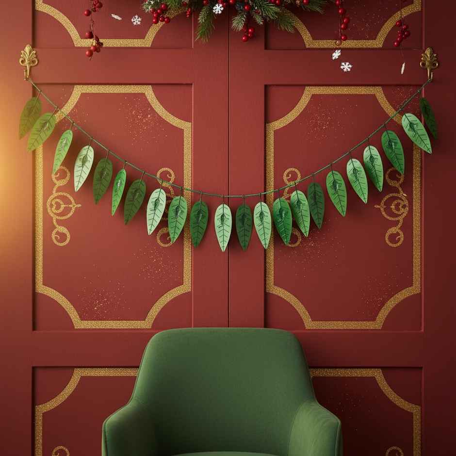 Artificial Mango Leaf Toran/Bandhanwar | Mangal Bhawan