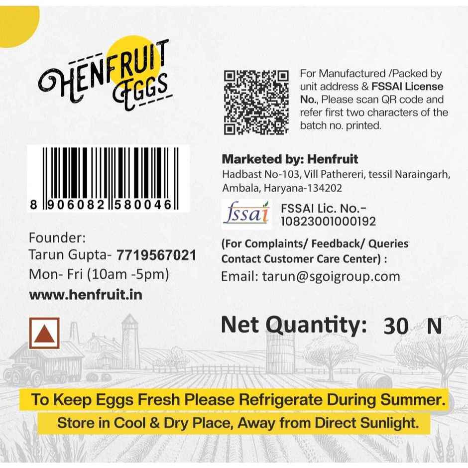 Eggs By Henfruit - Max Protein Specialty Eggs