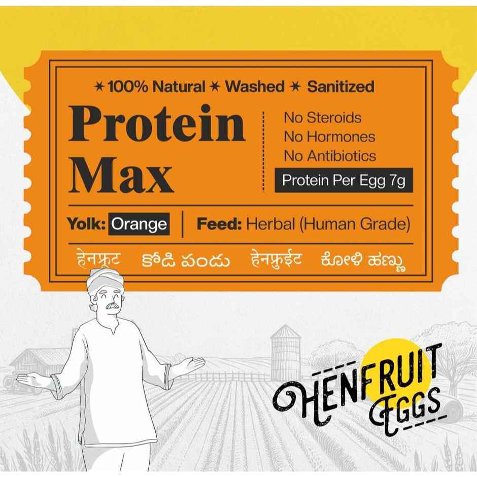 Eggs By Henfruit - Max Protein Specialty Eggs