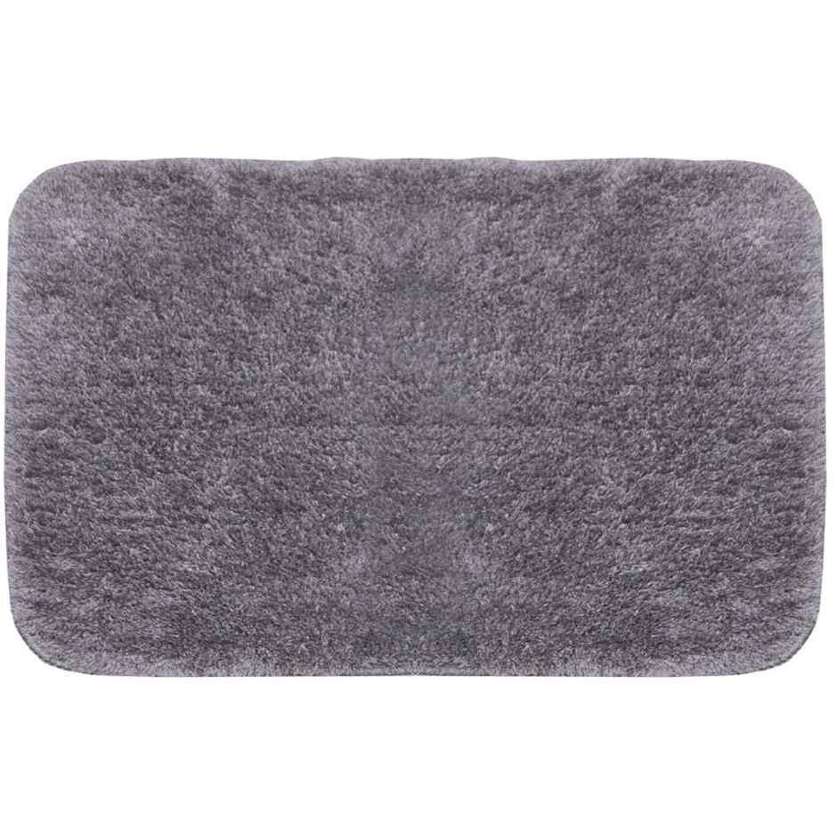 BIANCA Thick Ultra Soft Anti Slip Bath Mat | Aerocore Tech | 1 Pc Medium Plush | Solid Grey