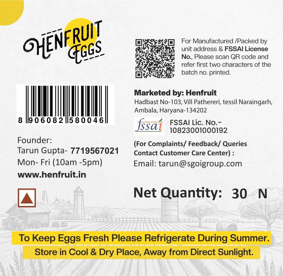 Eggs by Henfruit - Max Protein Specialty Eggs