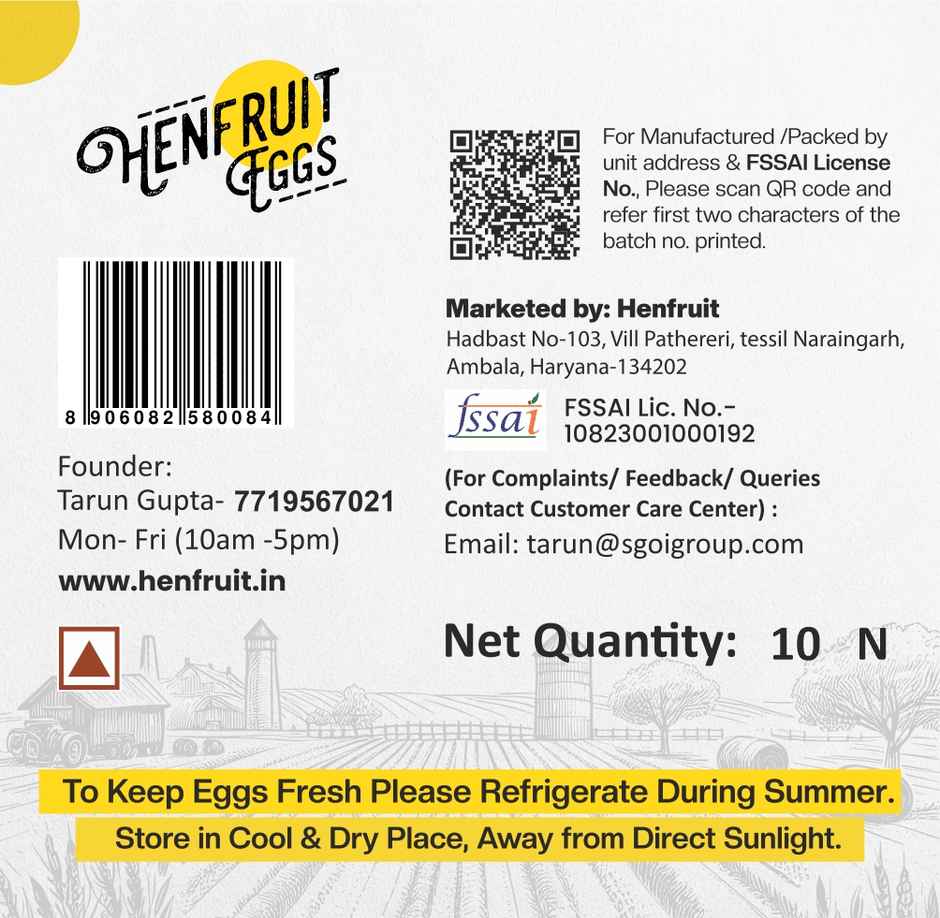 Eggs By Henfruit - Max Protein Specialty Eggs