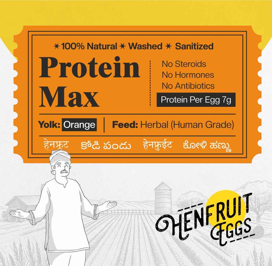 Eggs By Henfruit - Max Protein Specialty Eggs