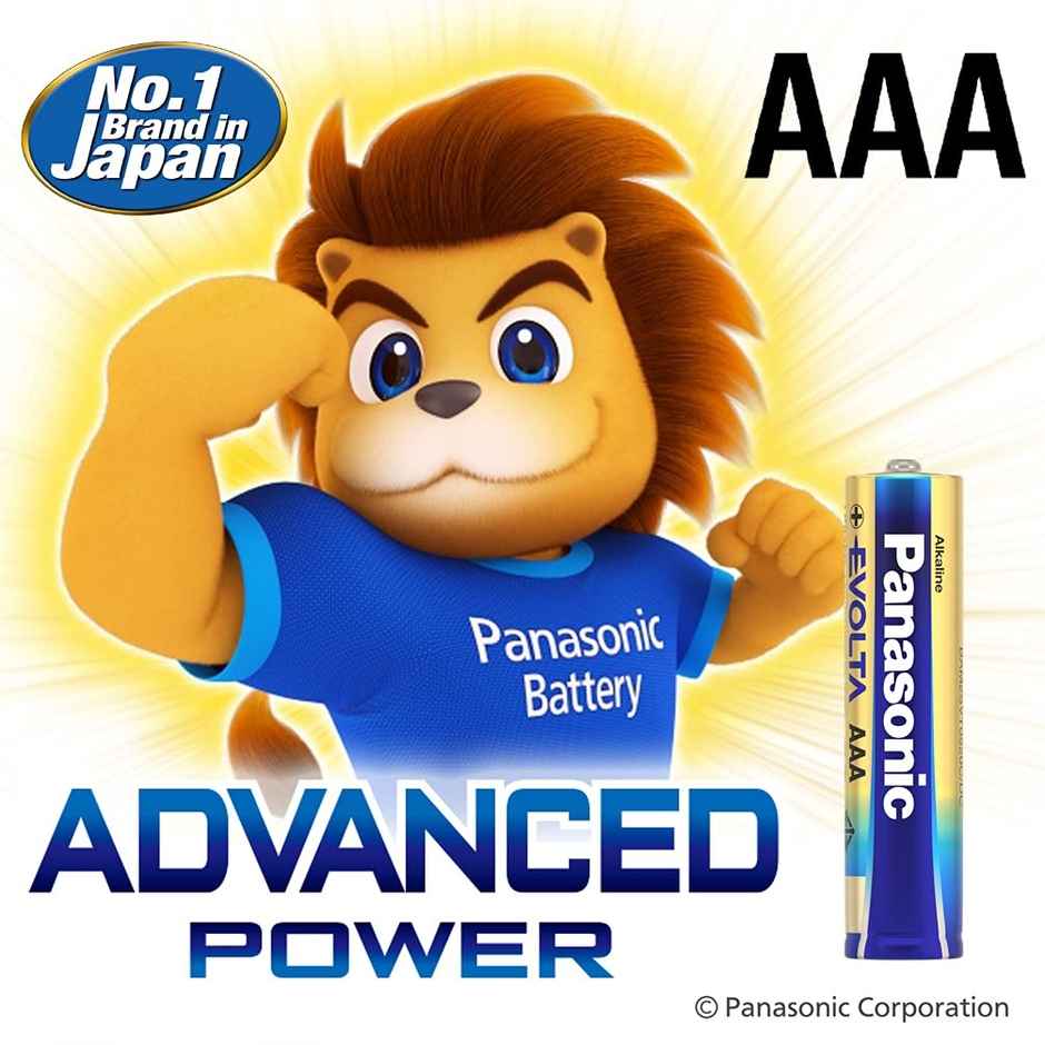 Panasonic Evolta AAA Alkaline Battery | 1.5 V