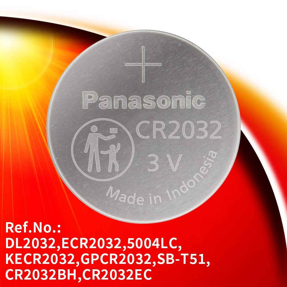 Panasonic Lithium Battery -Cr-2032 | Pack of 5
