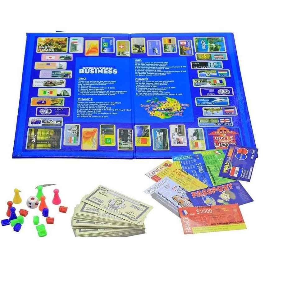 Fablue International Business Board Game | Learning & Educational Game for Kids & Adults | 5+ years