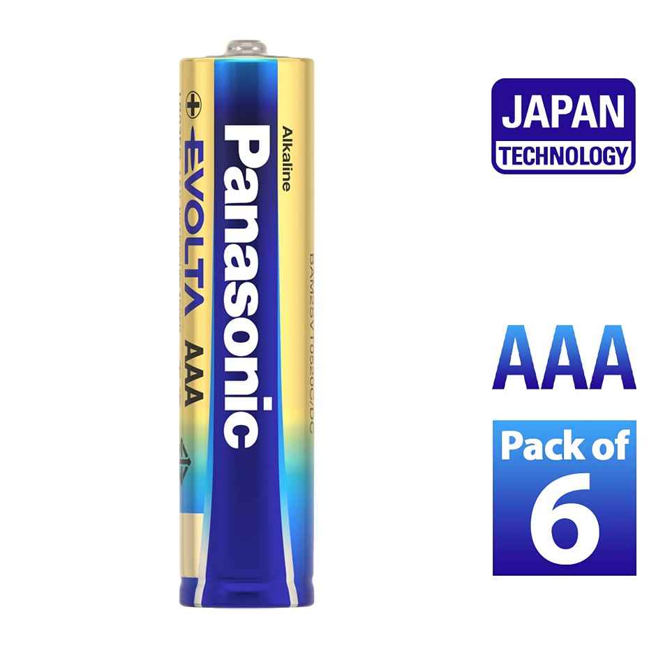 Panasonic Evolta AAA Alkaline Battery | 1.5 V