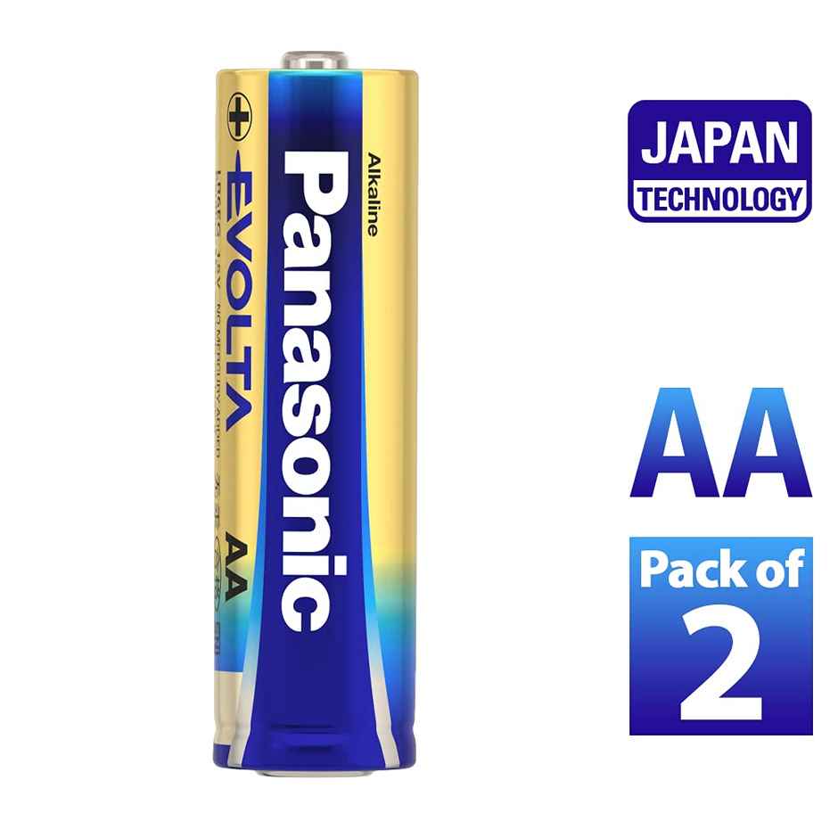 Panasonic Evolta Alkaline AA Battery - Anti-Leak Seal