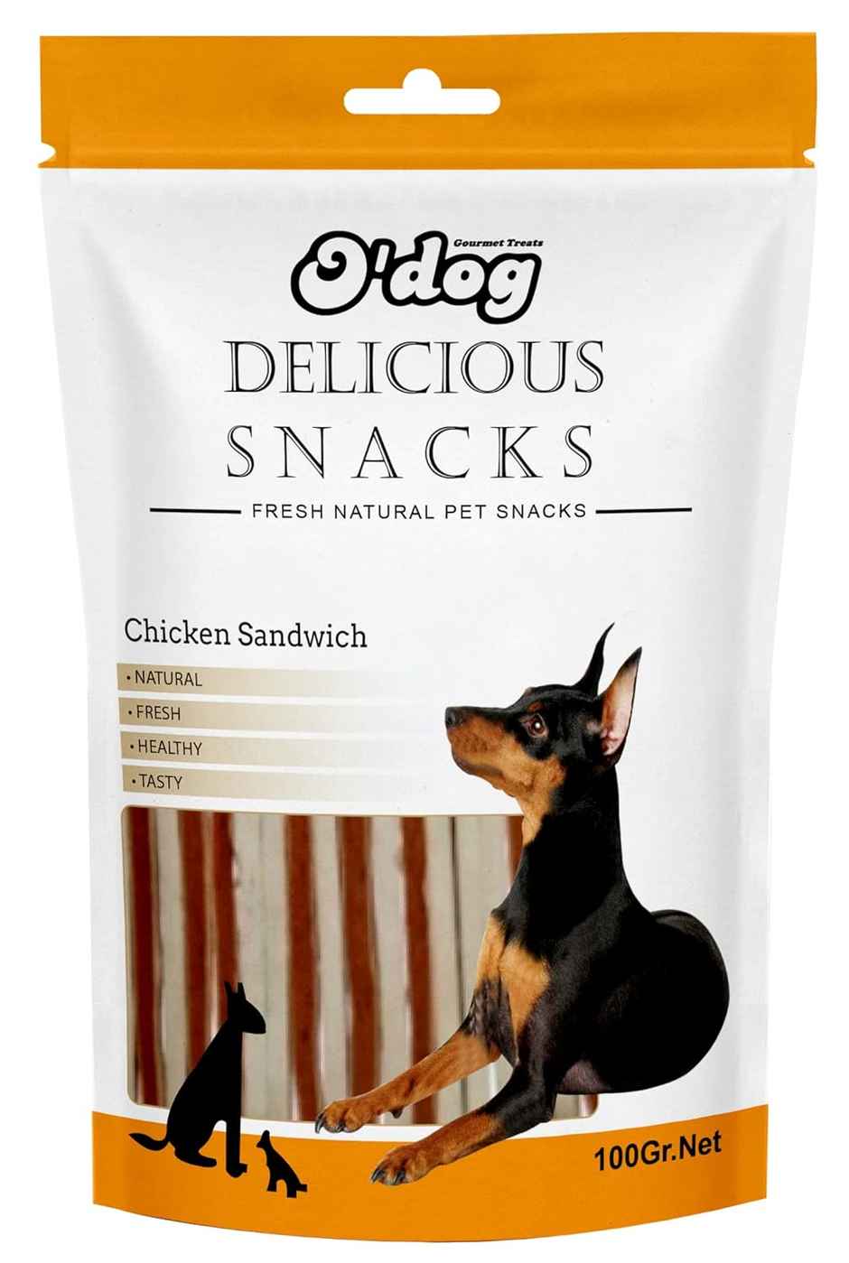 Odog Real Chicken Sandwich Dog Treats