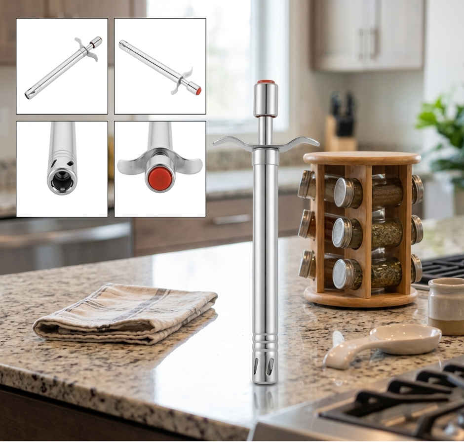 Everest Stainless Steel Gas Stove Lighter