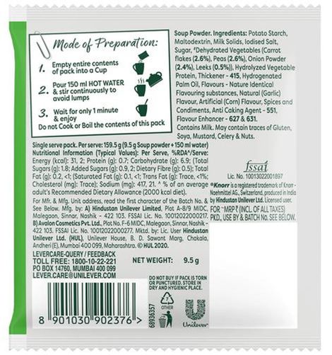 Knorr Cup-A-Soup Mix Veg