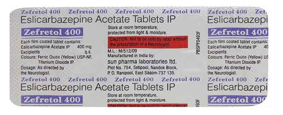 Zefretol 400 Tablet
