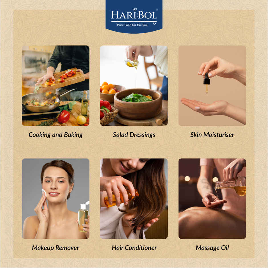 Haribol Groundnut (Peanut) Wood Pressed Oil | Healthy Cooking Oil