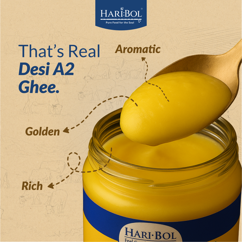 Haribol Desi Gir Cow Ghee | Pure & Traditional