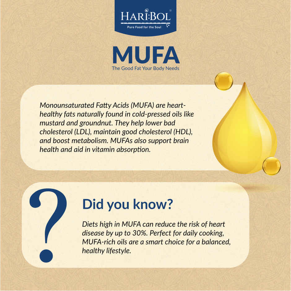 Haribol Groundnut (Peanut) Wood Pressed Oil | Healthy Cooking Oil