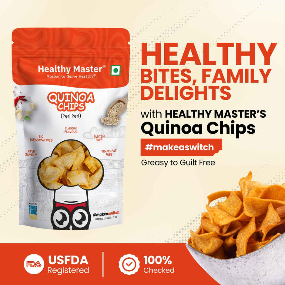 Healthy Master Quinoa Chips