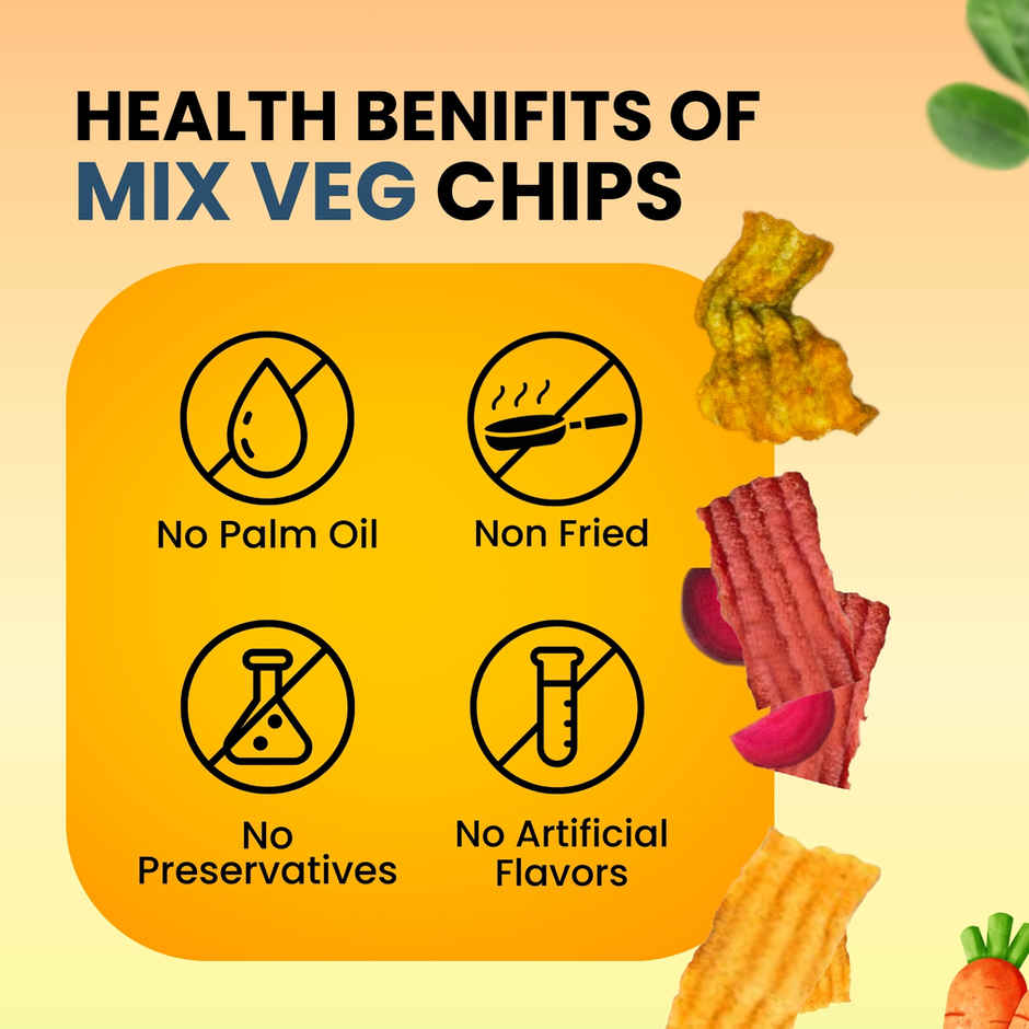Healthy Master Mix Veg Chips
