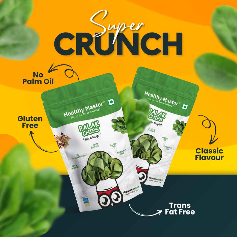 Healthy Master Palak Chips