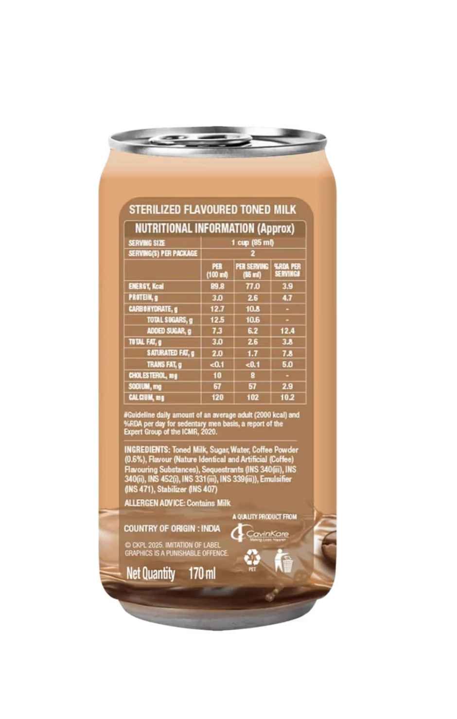 Cavin s Latte Cold Coffee