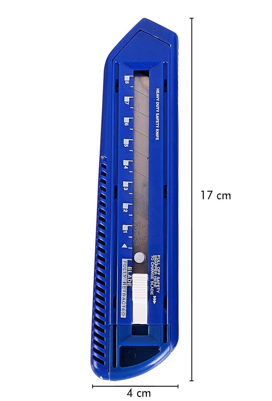 ABK Box Cutter - 25 Mm | Heavy Duty (Colour May Vary)