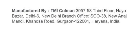 TMI COLMAN Sendha Namak Powder