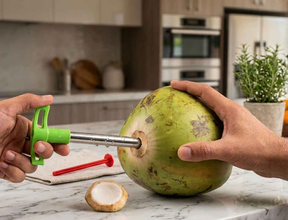 Everest Stainless Steel Coconut Opener