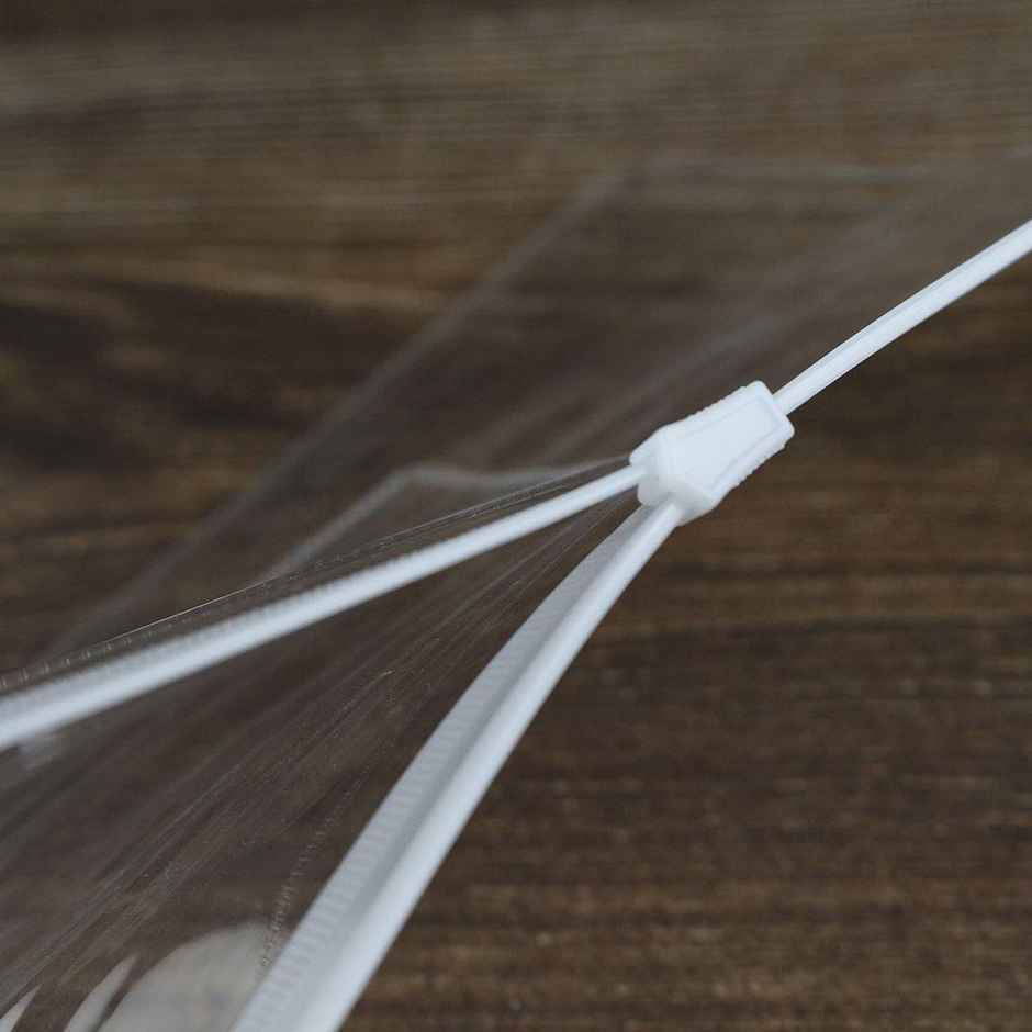Paperbees Transparent Waterproof Stationery Clear Pvc Zipper Pencil Pouch