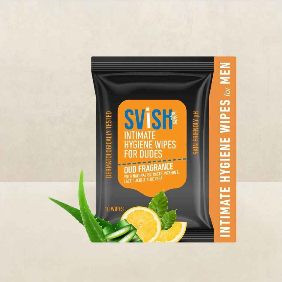 Svish Intimate Wipes For Dudes