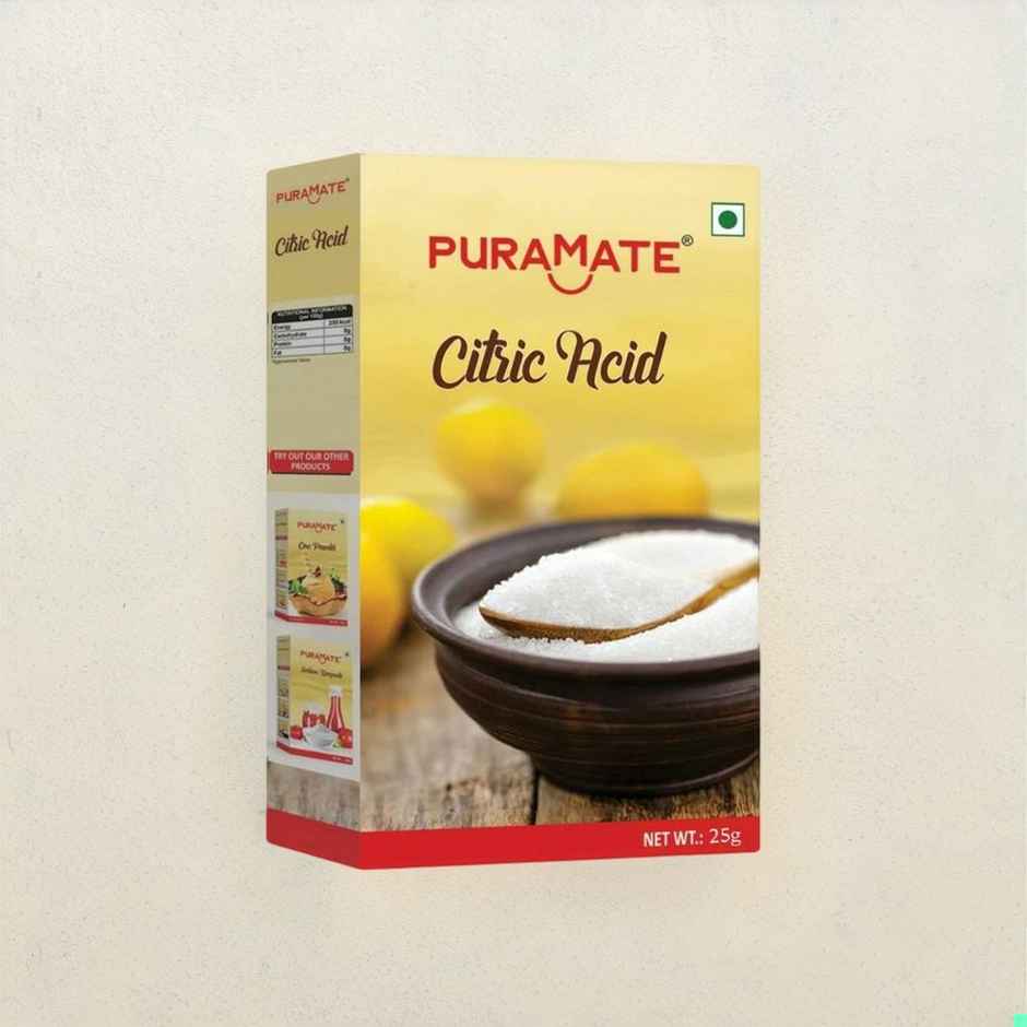 Puramate Citric Acid - Preserves Food | Boosts Immunity