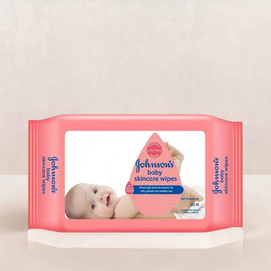 Johnson's Baby Skincare Wipes 20 PIECE
