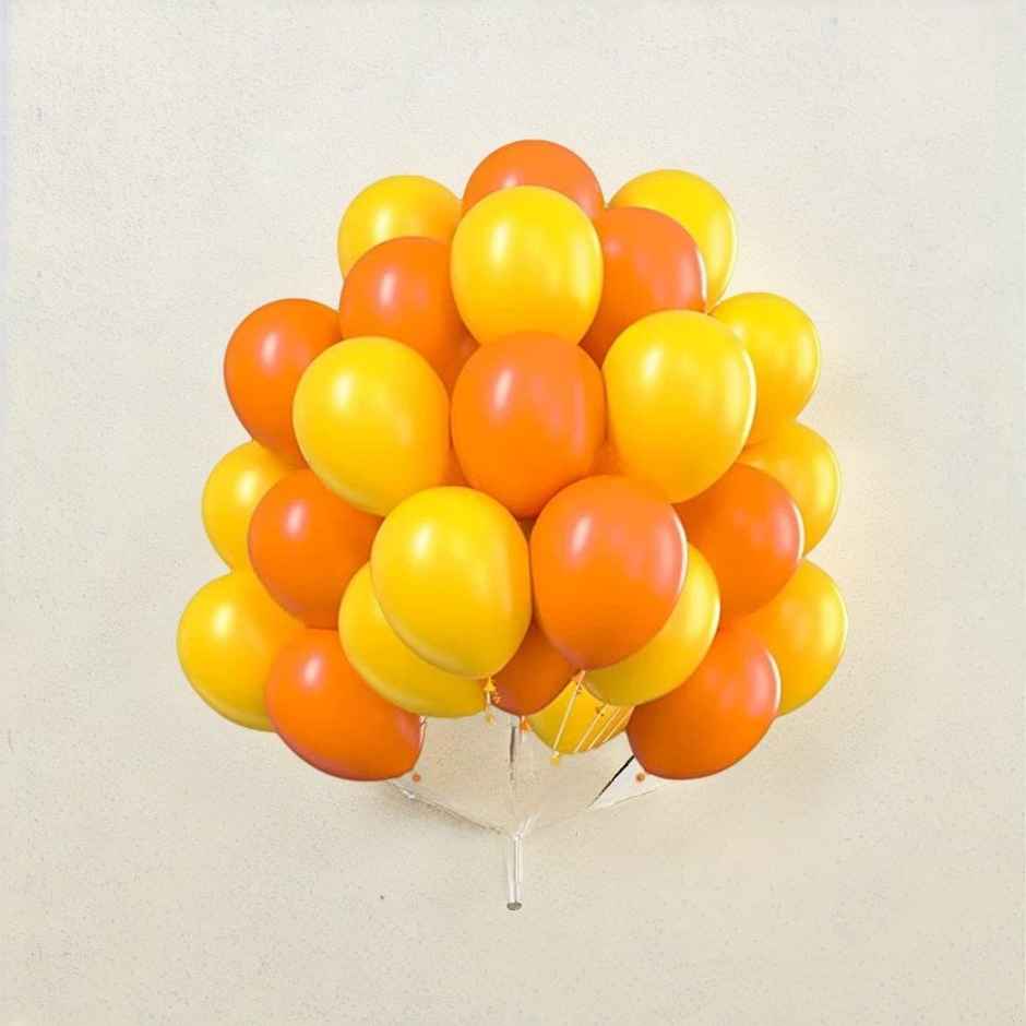 Balloon Orange & Yellow