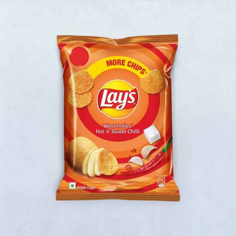Lay's West Indies Hot 'n' Sweet Chilli Potato Chips Combo  