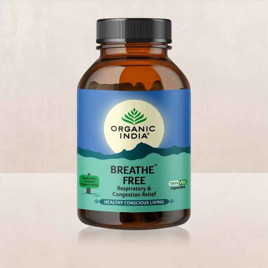 Organic India Breathe Free Ayurvedic Capsule