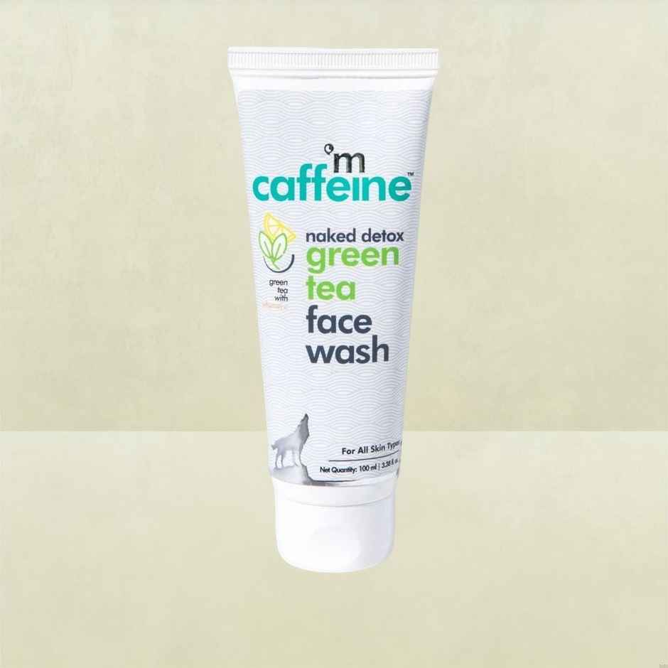 Mcaffeine Naked & Raw Coffee Body Scrub(55gms) & Mcaffeine Naked Detox Green Tea Face Wash(100ml) Combo