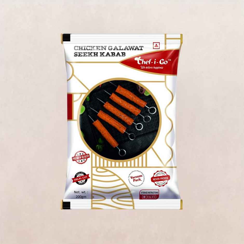 Chefigo Chicken Galawat Seekh Kabab