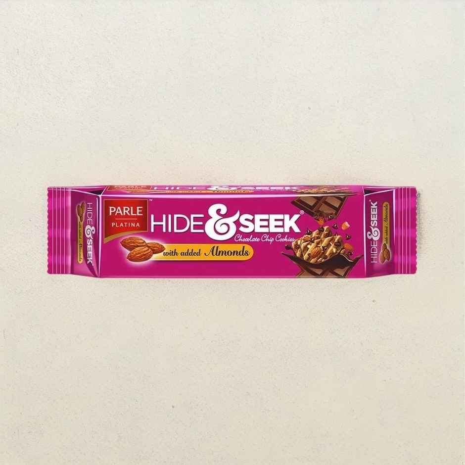 Parle Hide & Seek Almond and Chocolate Chip Flavoured Biscuits Combo