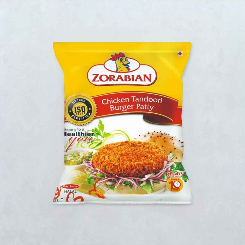 Zorabian Chicken Tandoori Burger Patty